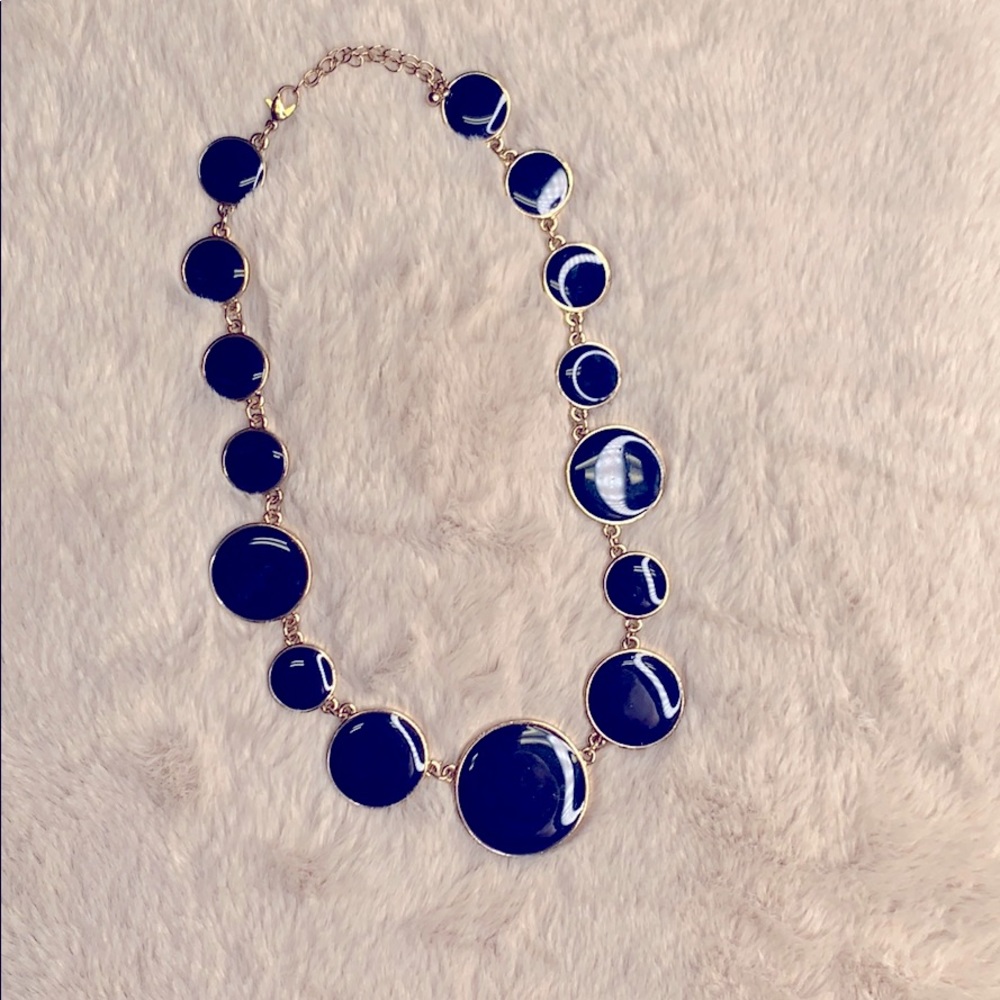 Blue & Gold Necklace